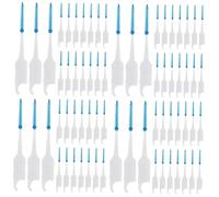 CALLARON 4 Set Scovolini Interdentali Silicone Morbido Strumenti Portatili Per La Orale Accessori Professionali Per La Dei Denti Per Spazi Ristretti E Della Carie 200 Pezzi * 4