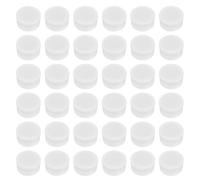 CALLARON 40 Mini Cuscinetti Rotanti per Nail Art 3D in Plastica Bianca Albero Rotante per Unghie Accessori Fai da Te per Decorazioni Unghie Creative 12X13/7Mm Set da 40 Pezzi