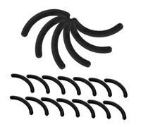 CALLARON 48 Pezzi Striscia Piegaciglia Tampone Tamponi Di Ricarica Per Piegaciglia Pastiglie Bigodino Ricarica Universale Per Piegaciglia Sollevare Frustata Occhio Gomma Da Cancellare Black