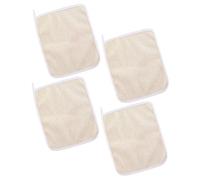 CALLARON 4pezzi Panni Esfolianti in Nylon Per Corpo e Schiena Da Asciugamani Scrub Doccia Fango Strumenti Schiumogeni Per Bagno