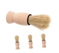 CALLARON 4pezzi Spazzola Per Barba e Rasoio Con Setole Morbide Strumento Per La Pulizia Dei Per Barberia e Uso Domestico Per Uomini e Regali Per Papà e Fidanzati