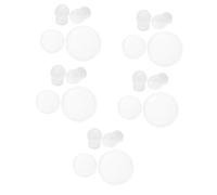 CALLARON 5 Set Diaframma Dello Suggerimenti Accessori Medici Orecchie Copertina Sostituzione Orecchio Bianco Sostitutivo Kit Coperture Bianca Gel Di Silice