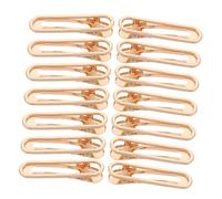 CALLARON 50pezzi Fermagli Per Dorato Accessori Per Acconciature Fai Te Clip Hollow Per Creare Bows e Stili Eleganti Per Matrimoni e Occasioni Speciali