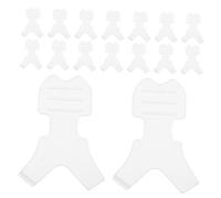 CALLARON 50pezzi y Comb Brush Per Lifting Ciglia Strumento Di Perming Per Extension Di Ciglia Trasparente Per Uso Domestico e Professionale Materiale Silicone Sicuro