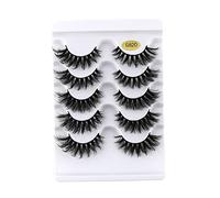 CALLARON 5paia Ciglia Finte Da Donna Per Trucco Ciglia Cosmetiche Naturali e Uniformi Adatte Tutte Le Occasioni