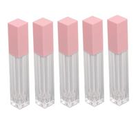 CALLARON 5pezzi Ricaricabile Per Lucidalabbra Trasparente Da Contenitori Cosmetici Per Porta Lip Oil Per Makeup Diy Adatto Tutti Siti e Occasioni