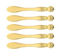 CALLARON 5pezzi Rullo Massaggiante Per Occhi in Lega Di Zinco Applicatore Per Crema Per Occhi Rullo Per Occhiaie Mini Stick Per Cura Dei Strumento Portatile Per Bellezza Del Viso