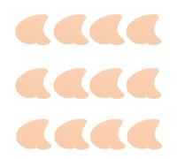 CALLARON 6 Paia Cerotti Solari Viso per Golf in Materiale Idrogel Protezione UV e Forma Biforcuta, Facile da Staccare, per Attività All'aperto in Estate