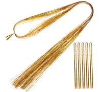 CALLARON 6 Pezzi Connettore Flash Orpello Estensioni Glitter Per Accessori Per Lilla Orpelli Per Per Ragazze Le Donne Brillano i D'oro Poliestere
