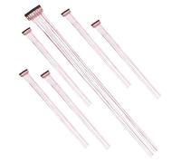 CALLARON 6 Pezzi kit per orpelli per Accessori fermagli per scintillanti ciocche glitterate per i tuoi orpelli di fili glitterati l'animale domestico