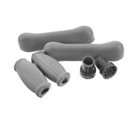 CALLARON 6pezzi Accessori Per Crutches Coperture Antiscivolo Gomma Per Stampelle Maniglie e Piedini Per Crutch Compatibili Con Stampelle Singole e Doppie Per Attività All Aperto e Anziani