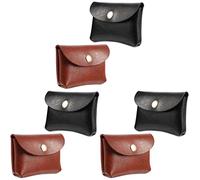 CALLARON 6pezzi Borse Pu Per Organizzazione Di Sacche Per Monete e Cavi Dati e Pratiche e Leggere