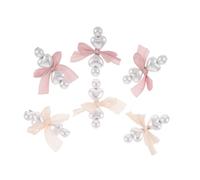 CALLARON 6pezzi Fermagli Per Da Donna Stile Vintage Piccole Mollette Di Becco d Anatra Con Graziose Fermagli Laterali Rosa Per Adolescenti e Casual