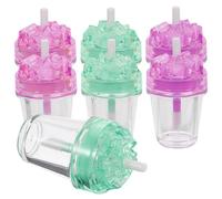 CALLARON 7Pezzi Contenitori per Lucidalabbra Ricaricabili Kit per Creazione Lucidalabbra Te Bottiglie Vuote per Piccole Imprese per Amiche e