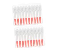 CALLARON 80pezzi Spazzolino Interdentale Strumenti per Pulizia dei Interdentali Orali Scovolini per Igiene Orale Resistente e Portatile