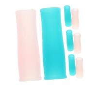 CALLARON 8pezzi Copertura Pinza Guaina Protettiva per Manicure Manicotto Protettivo in Silicone per Strumenti per Manicure e Pedicure Forbice per Unghie