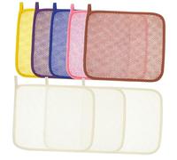 CALLARON 8pezzi Panni Esfolianti Per Corpo in Scrubber Per Schiena e Corpo Salviette Da Bagno Per Rimuovere Le Cellule Morte Pratici Asciugamani Esfolianti