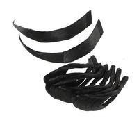 CALLARON 9pezzi Frangia Clip Opera Pechino Basette Stelle Clip in Frangia Per Esibizioni Teatrali Posticci Per Autentici Tagliata