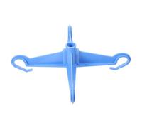 CALLARON Accessori per aste portaflebo In piedi gancio di supporto appendiabiti per supporto iv Attrezzatura medica gancio per palo gancio di gancio IV gancio per borsa flebo AbS Blu
