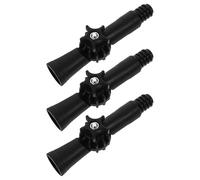 CALLARON Adattatore Angolare per Asta di Prolunga 3 Pezzi, Giunto Girevole Filettato Americano, Attacco per Manici Spolverino e Rullo, Estensore per Pulizia Soffitti e Angoli Difficili