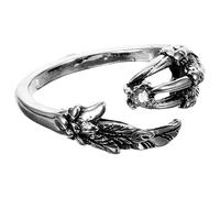 CALLARON Anello del Drago Regolabile Unisex Vintage in Stile Punk Artiglio Gioielli da Dito per Donna e Uomo Decorazione ad Anello Creativa per Moda Hip-Hop e Alternativa