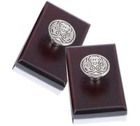 CALLARON Assorbitore d Inchiostro in Legno 2 Pezzi per Scrittura Veloce e Asciugatura Rapida, Design Semplice e Stile Retrò per Ufficio e Studenti