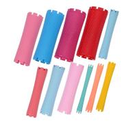 CALLARON Bigodini per Chioma 100 Pezzi Doppia Testa e Dentatura Antiscivolo 3.43x1.34 Pollici Set Riutilizzabile per Uso Professionale in Hotel e Centri Estetici