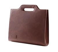 CALLARON Borsa Messenger da Uomo in Pelle Pu Portfolio Elegante per Laptop e Documenti, Adatta a Viaggi D'affari e Attività All'aperto