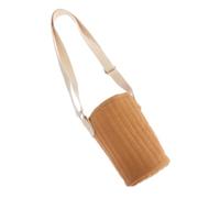 CALLARON Borsa Porta Borraccia, Realizzata in Canvas Giallo | Tracolla Regolabile Inclusa, Semplice e Pratica, per Escursioni e Camminate, Adatta a Borracce e Tumbler