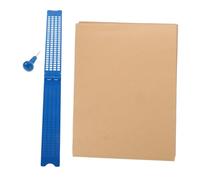CALLARON Braille Writing Board Kit Con Stylus e Strumento Educativo Per Apprendimento Braille Per Ciechi Portatile e Resistente Utilizzo Casa e Istituzioni Educative