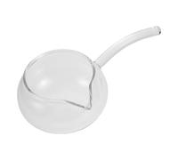 CALLARON Brocca Condivisione e Laterale Vetro per al Borosilicato Tè Manico in Resistente Calore, Decanter Creativo Cerimonie del Tè Cinese
