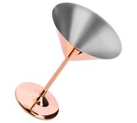 CALLARON Calice da Cocktail in Acciaio Inossidabile da 200ml Colore Oro, Design Delicato e Leggero, Facile da Conservare, per Dinner Parties e Feste a Tema