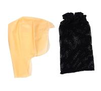 CALLARON Calotte Calve in Lattice Per Trucco Con Rete Per Accessorio Per Costumi Da e Cosplay Morbide Comode e Realistische Adatte Uomini e Donne Per Monaci Suore e Feste in Maschera