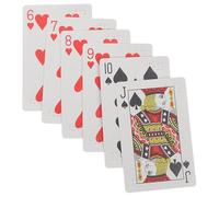 CALLARON Carte da Gioco in Braille per Non Vedenti Design Accessibile in Carta Resistente, Strumento Assistivo per Apprendere Braille e Giocare a Carte