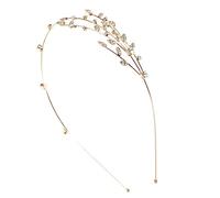 CALLARON Cerchietto Per Accessori Per Da Ragazza Colore Sposa Matrimonio Sposa Tralcio Per Floreale Moda Addio Al Nubilato Strass Donna Trendy