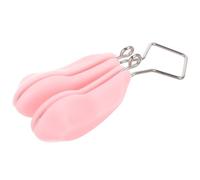 CALLARON Clip Modellante per Naso in Silicone Rosa Materiale Confortevole e Dimensione Regolabile, Dispositivo di Bellezza per Assottigliare e Sollevare Naso per Donne