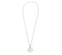 CALLARON Collana di Santa Brigida Ciondolo a Croce in Argento Gioielli Cattolici da Uomo e Donna Preghiera Amuleto Religioso Versatile per Protezione e Spiritualità Quotidiana