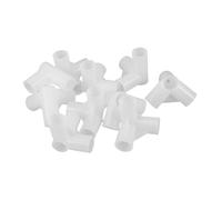 CALLARON Connettore Plastica 10 Pezzi per Mobili Giunto Angolare 22Mm per Armadi Portatili e Scarpiera, Accessori per Montaggio Rapido in Camera da Letto e Soggiorno