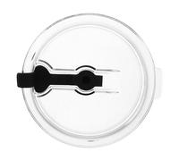 CALLARON Coperchio di Ricambio in Silicone Trasparente per Tumbler da 30oz Funzione Antigoccia e Design per Viaggi Facile da Pulire