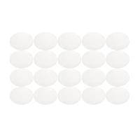 CALLARON Copertura in Vetro Rotonda Protezione da Polvere 20 Pezzi Diffusore Luce e Riduzione Abbagliamento per Lampada Alogena Mr16 per Interni e Vetrine Commerciali