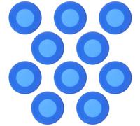 CALLARON Copertura per Stetoscopio Ospedaliero in Silicone Blu 10 Pezzi, Protezione Morbida e Riutilizzabile per Strumenti Medici, Accessori per Infermieri e Uso Clinico Professionale