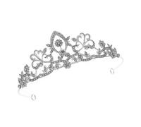 CALLARON Copricapo D'epoca Decorazioni Per Matrimoni D'epoca Copricapo a Di Strass Matrimonio Nuziale Diadema Nuziale Da Sposa Corone Da Principessa Strass Per Lega Argento