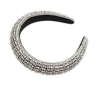 CALLARON Copricapo Ingioiellato Strass Cerchietto Scintillante Cristalli Per Donna Per Feste e Look Da Festa o Quotidiano Protegge i Capelli Dal Vento e Aggiunge Eleganza Regalo Per Mamma f