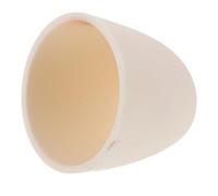 CALLARON Crogiolo da Laboratorio Resistente alle Alte Temperature 40Ml in Ceramica per Fusione Metalli e Analisi Chimiche in Ambito Scientifico