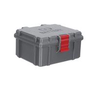 CALLARON Custodia Porta Batterie Aa in Petg con 30 Scomparti Separati, Leggera e Portatile per Casa e Viaggio Dimensioni 12x11x6 Cm