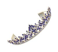 CALLARON Decorazioni Per Corone Nuziali Abito Da Sposa Tiara Bouquet Futura Sposa Tiara Abito Da Madre Della Sposa Damigella D'Onore Compleanno Tiara Da Regina