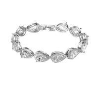 CALLARON Elegante anello alla moda, homeatic famaliguy, bracciale da donna con perle di pietra, bracciale in opale, braccialetto con strass, braccialetto dell'amicizia, per la spiaggia, 18*0.95cm