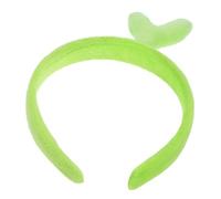 CALLARON fasce di compleanno per adulti moderno clip di germoglio verde Cosplay fasce per feste germogli fascia per le donne fascia di compleanno tessuto Green