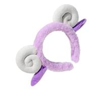 CALLARON Fascia Per Fasce Per La Testa Fascia Scalda Orecchie Fascia Per Orecchie Di Agnello Bande Fasce Per Bandana Fasce Per Il Trucco Gruppo Musicale Coda Ragazze Peluche