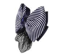 CALLARON Fermaglio Elegante Per Chignon Con Rete Mesh Fine e Fiocco Accessorio Professionale Per Donne Settori Come Ospitalità Banche e
